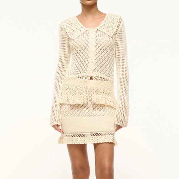 Vienna Sweater ~ Ecru - Picture 2 of 5